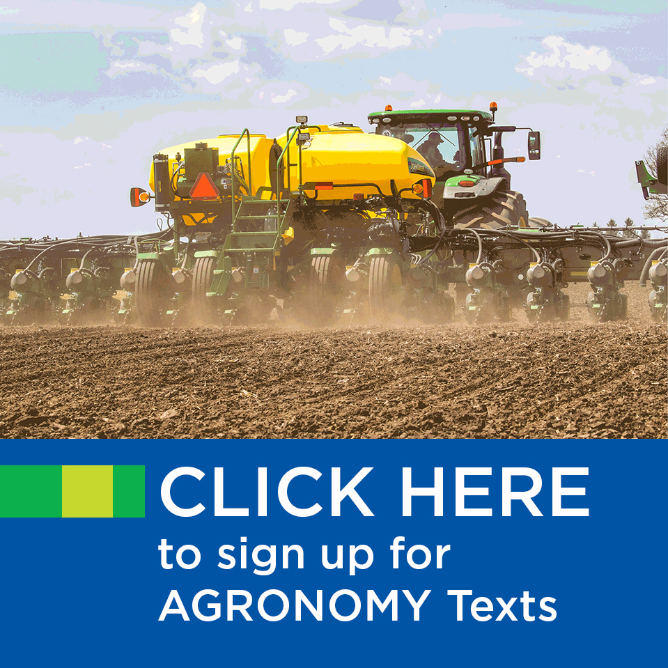 Click here to sign up for Agronomy texts